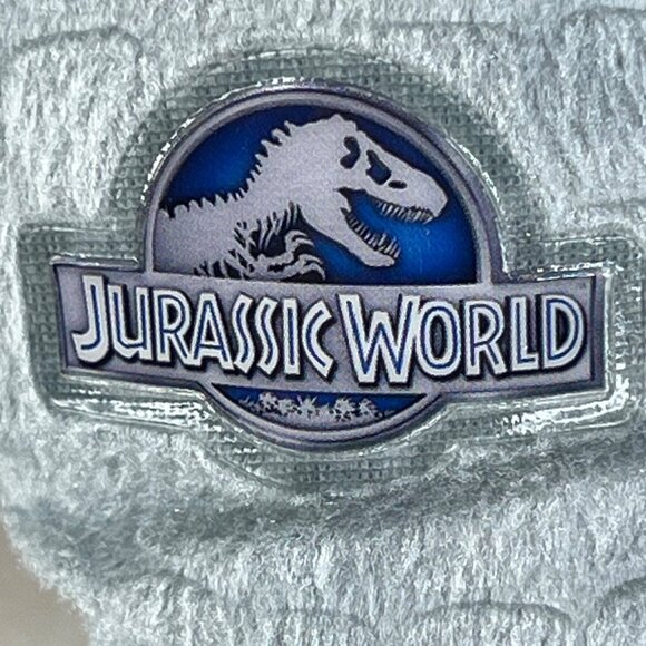 Jurassic World Triceratops Dinosaur Plush Gray Toy Factory 13" Stuffed Animal - Picture 4 of 10